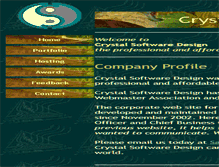 Tablet Screenshot of crystalsoftwaredesign.com